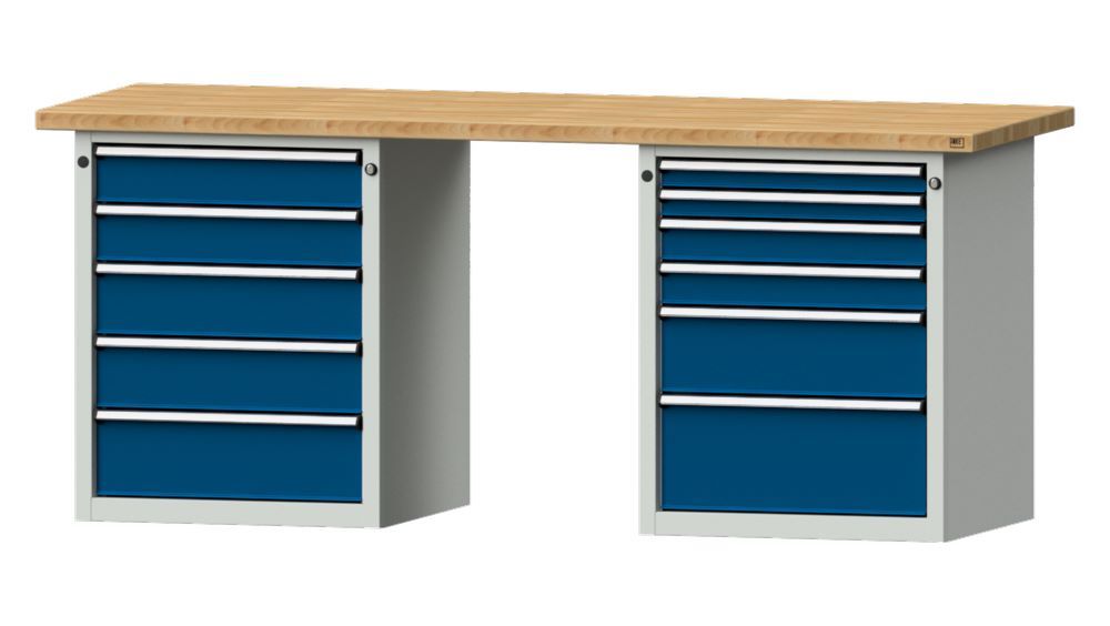 Produktbild Anke Kombiwerkbank Serie V 2000 Modell 841 V Arbeitsplatte H 40 mm