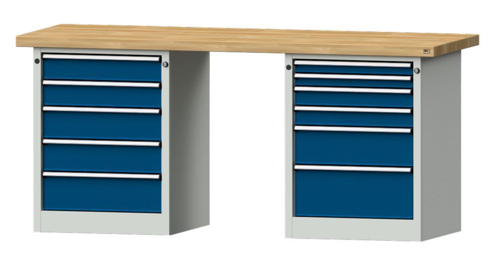 Produktbild Anke Kombiwerkbank Serie V 2000 Modell 841 V Arbeitsplatte Höhe 50 mm