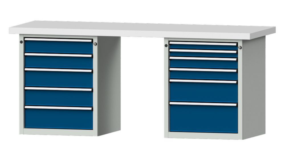 Produktbild Anke Kombiwerkbank Serie V 2000 Modell 841 V  B 2000 x T 700 x H 850 mm