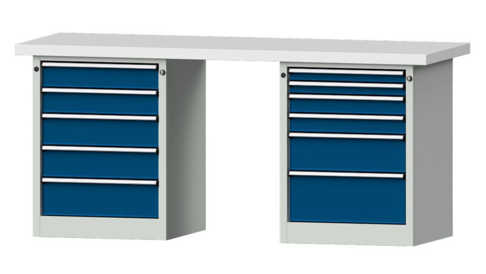 Produktbild Anke Kombiwerkbank Serie V 2000 Modell 841 V Breite 2000 x Tiefe 700 x Höhe 900 mm