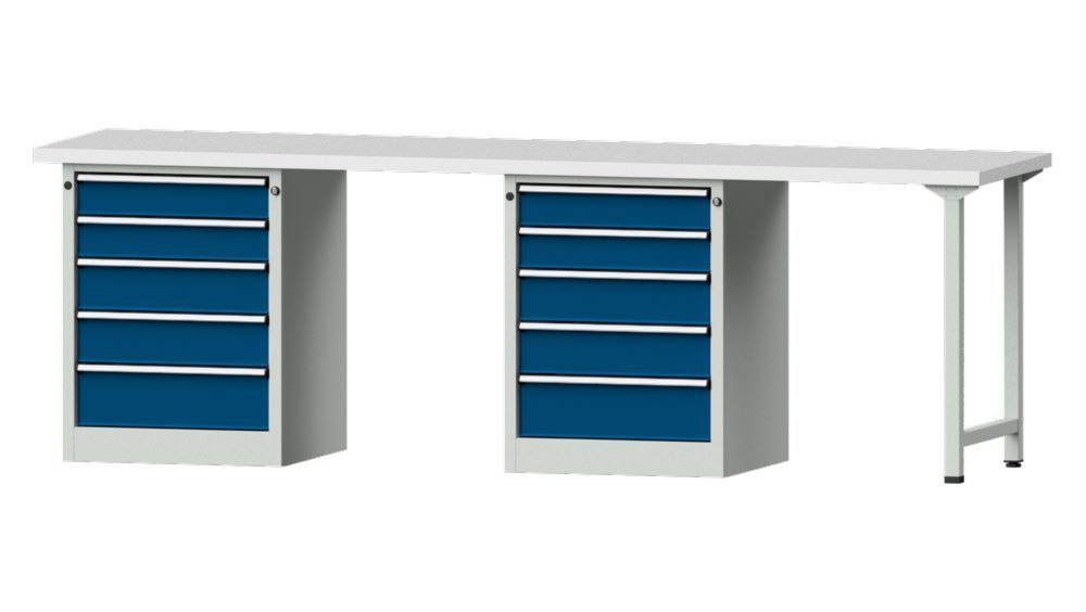 Produktbild Anke Kombiwerkbank Breite 2800 mm Serie V 2800 Modell 915 V