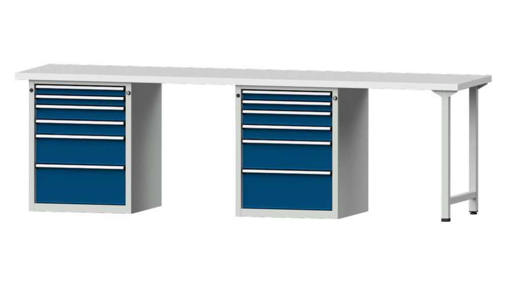 Produktbild Anke Kombiwerkbank Breite 2800 mm Serie V 2800 Modell 916 V