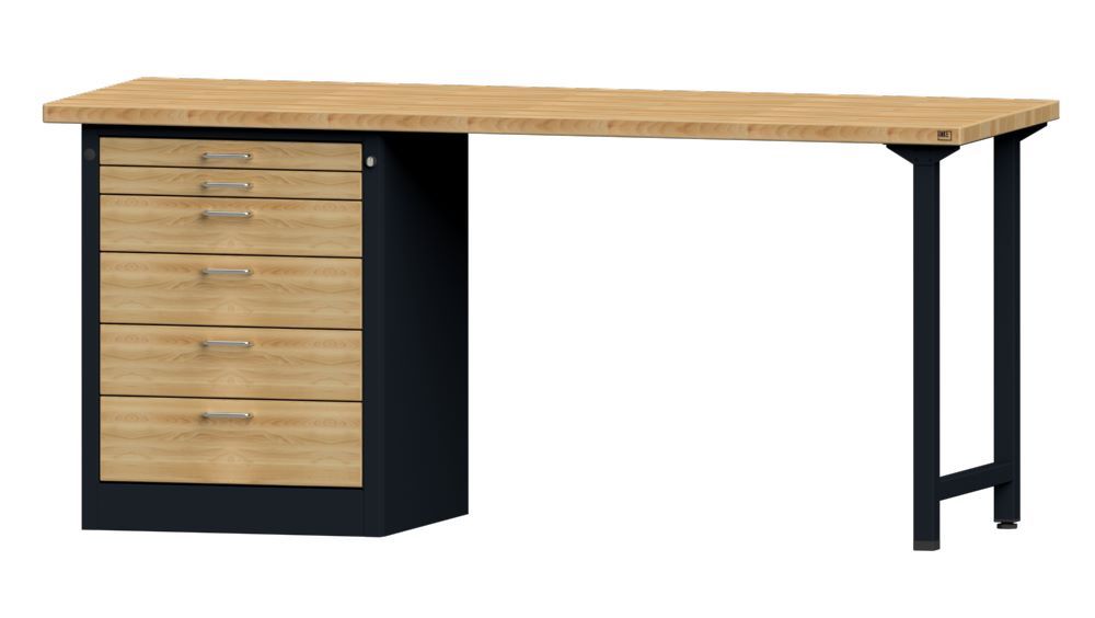 Produktbild Anke Kombiwerkbank Serie VH 1500 Modell 832 VH Breite 2000 mm