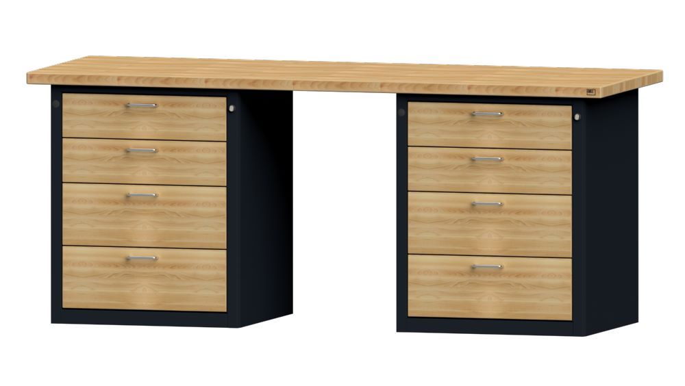 Produktbild Anke Kombiwerkbank Serie VH 2000 Modell 840 VH 2000 x 700 x 840 mm