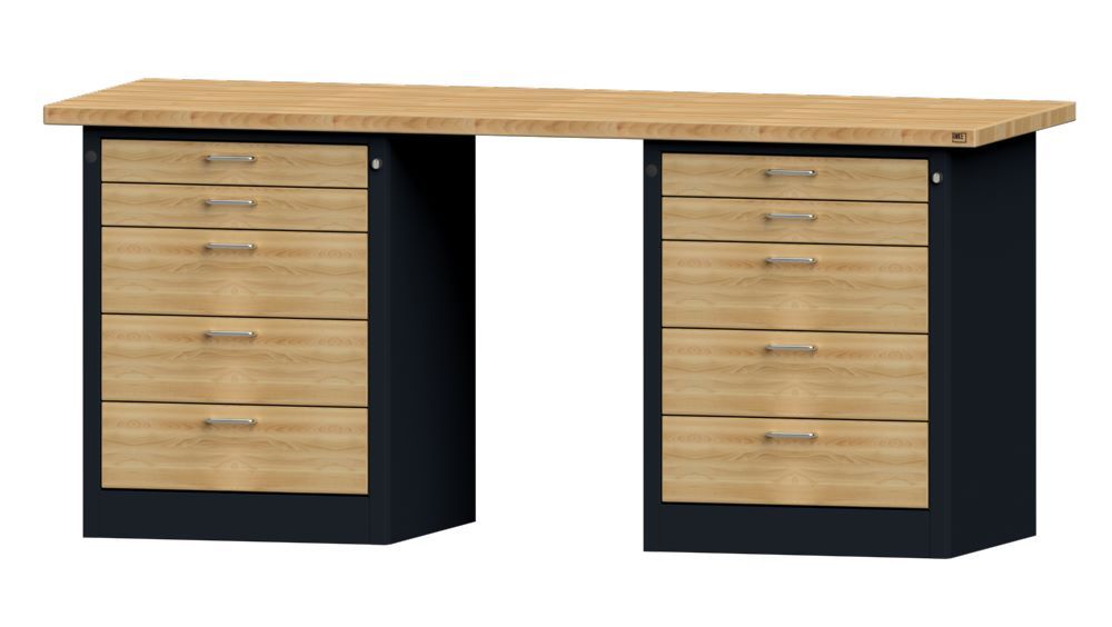 Produktbild Anke Kombiwerkbank Serie VH 2000 Modell 850 VH 2000 x 700 x 890 mm