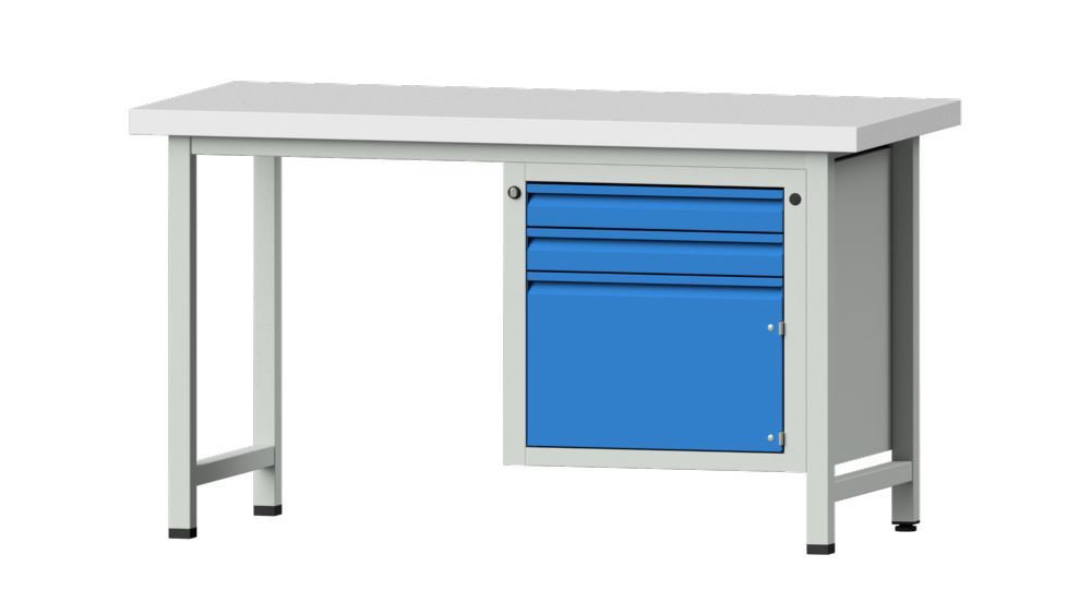 Produktbild Anke Kombiwerkbank mit 2 Schubladen bestückt Serie E 1500 Modell 702 E