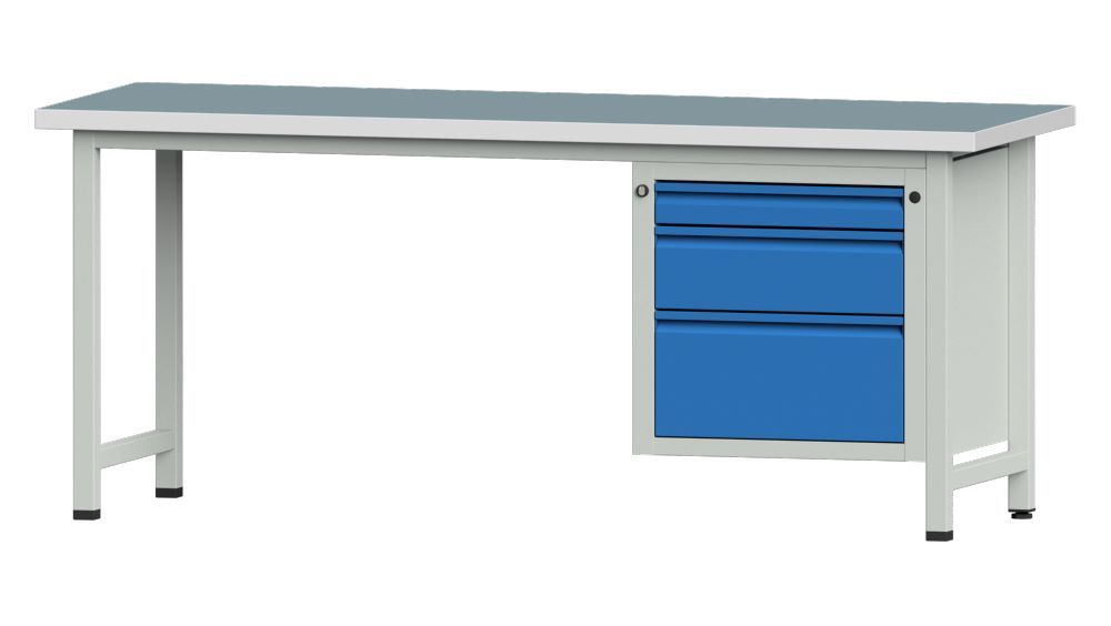 Produktbild Anke Kombiwerkbank Serie E 2000 Modell 730 E Universalplatte 40 mm