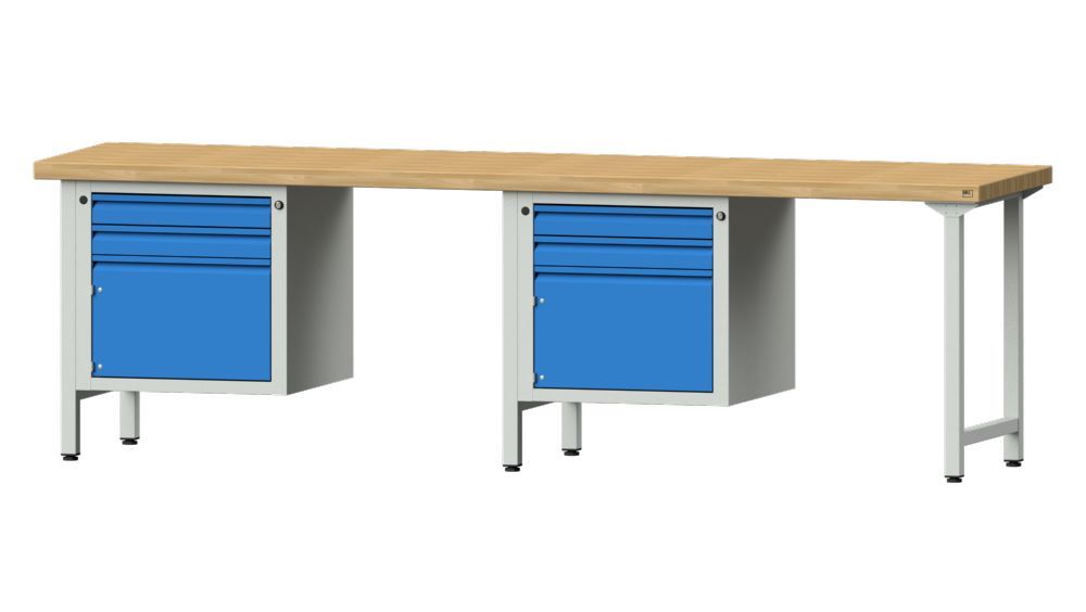 Produktbild Anke Kombiwerkbank 2800 mm Breite Serie E 2800 Modell 732 E