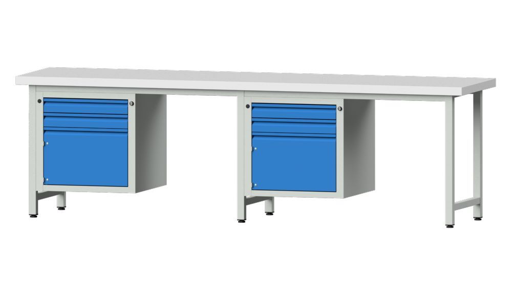 Produktbild Anke Kombiwerkbank Arbeitsplatte mit 50 mm Serie E 2800 Modell 732 E