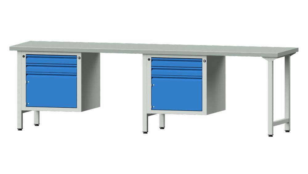 Produktbild Anke Kombiwerkbank mit 4 x 85 Schubladen Serie E 2800 Modell 732 E