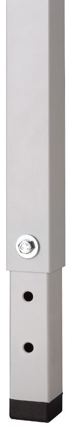 Produktbild Anke Manuell verstellbare VK-Stahlrohrfüße 45/45/2 im Raster 3 Fußpaare