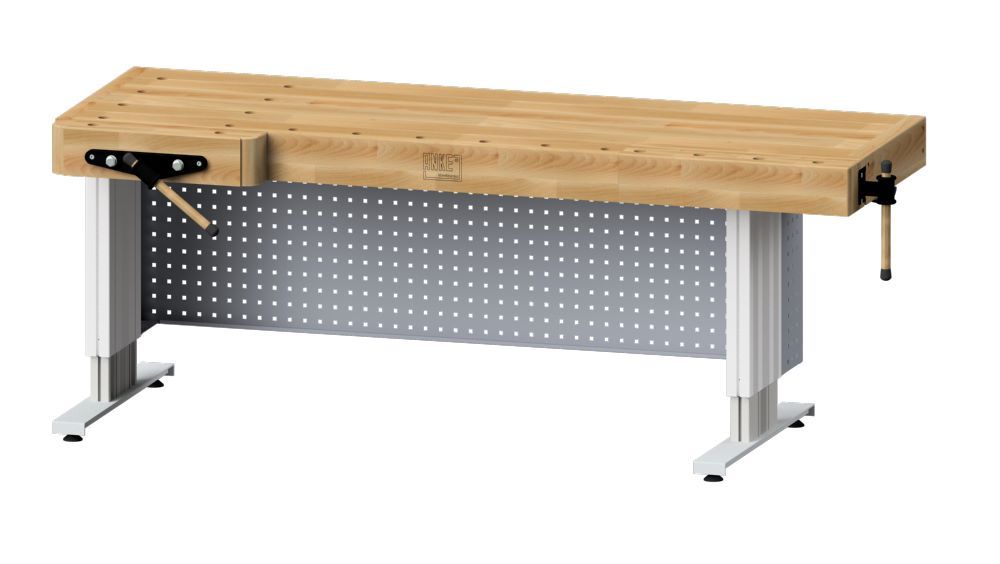 Produktbild Anke Profi Hobelbank  2000x850x700-1000 mm mit Zangen Modell 163 elektrisch