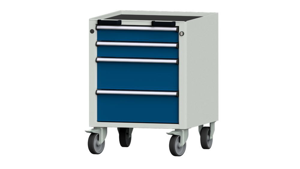 Produktbild Anke Rollcontainer 570 x 615 x 750 mm Serie V 570 Modell 54 V