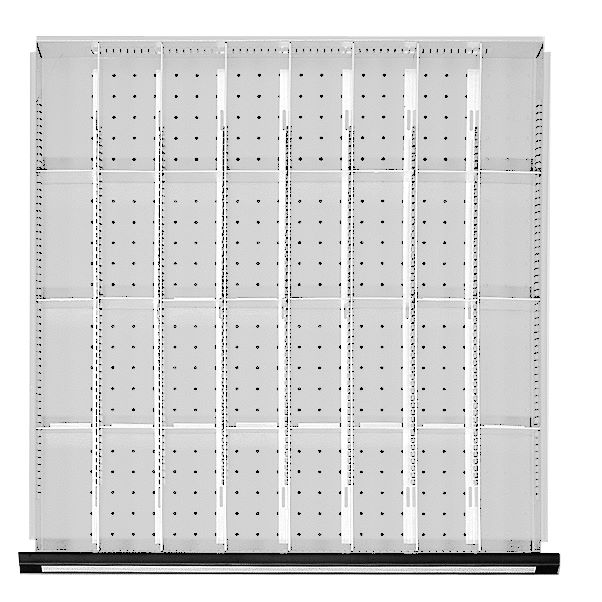 Produktbild Anke Schubladeneinteilungssatz 1/8T für Schublade 600 x 600 mm für FH 180-360 mm