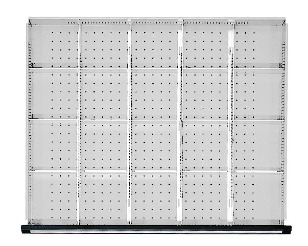 Produktbild Anke Schubladeneinteilungssatz 1/5T für Schublade 750 x 600 mm für FH 180-360 mm