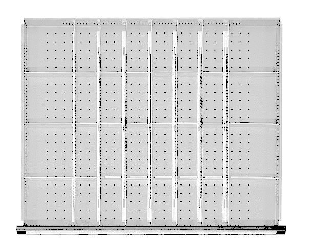Produktbild Anke Schubladeneinteilungssatz 1/8T für Schublade 750 x 600 mm für FH 180-360 mm