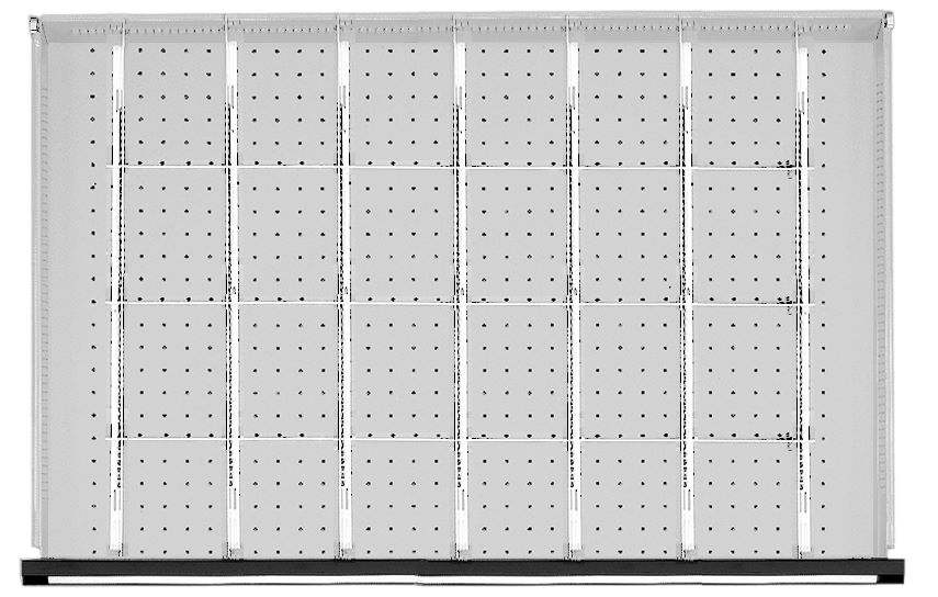 Produktbild Anke Schubladeneinteilungssatz 1/6T ür Schublade 930 x 540 mm für FH 90-150 mm