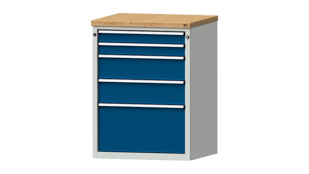 Produktbild Anke Schubladenschrank 765 x 700 x 1020 mm Serie V 760 Modell 3009 V
