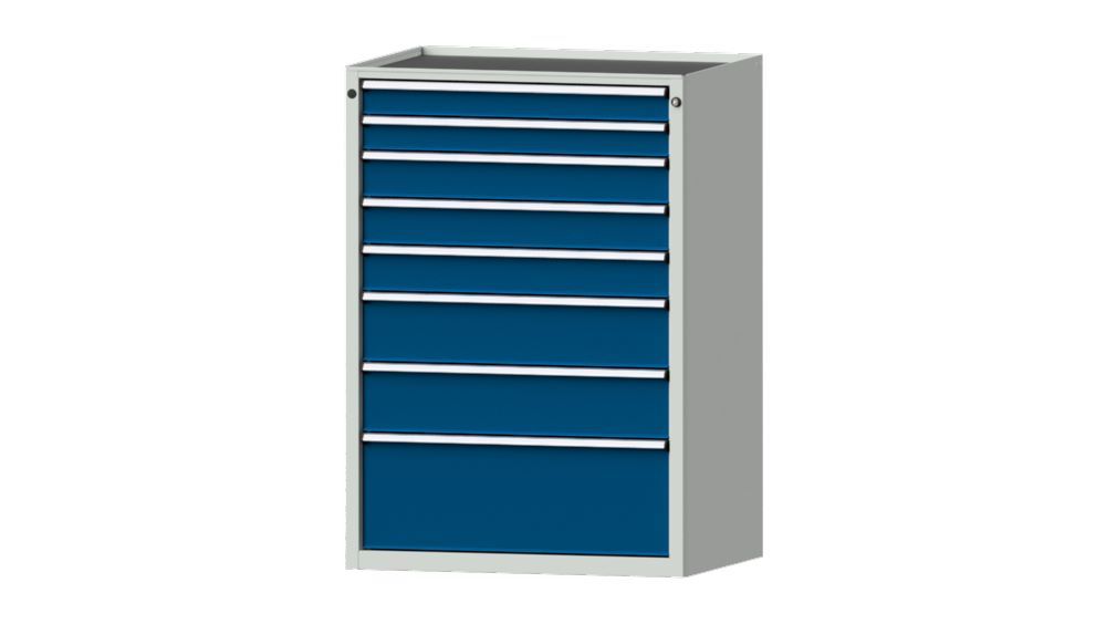 Produktbild Anke Schubladenschrank Serie V 910 Modell 4004 V mit 8 Schubladen