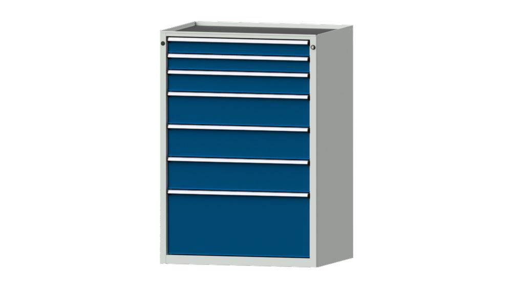 Produktbild Anke Schubladenschrank Serie V 910 Modell 4009 V B 910 x T 675 x H 1280 mm