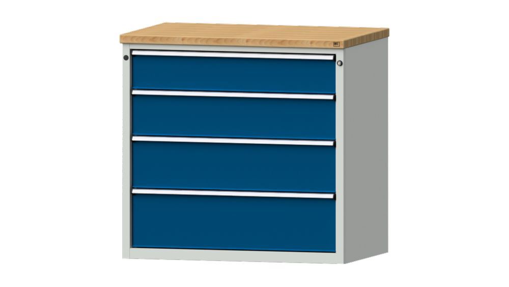 Produktbild Anke Schubladenschrank 1065 x 1020 mm Serie V 1060 Modell 3003 V Buche Massiv