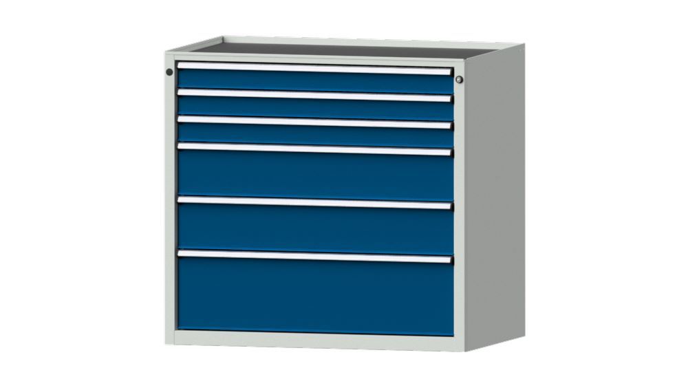 Produktbild Anke Schubladenschrank 1060 x 675 x 980 mm mit Wanne Serie V 1060 Modell 3010 V