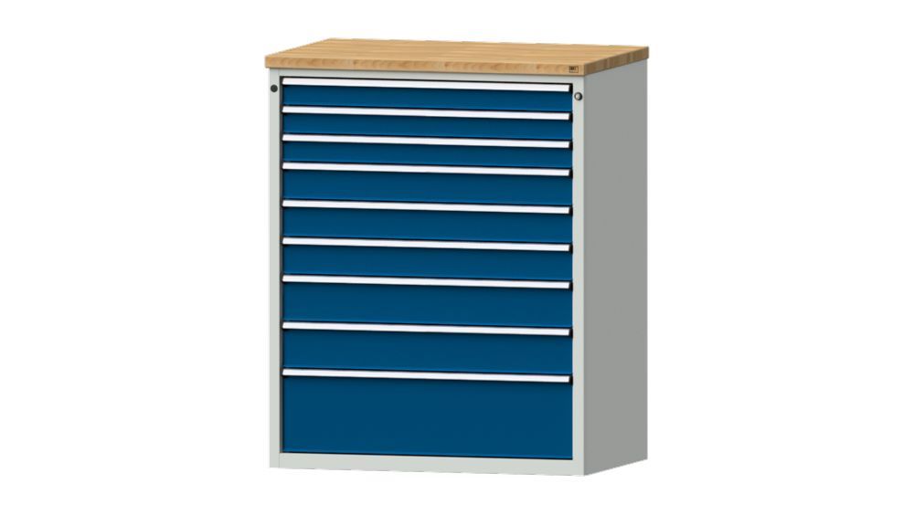 Produktbild Anke Schubladenschrank 1065 x 1320 mm mit 9 Schubladen V 1060 Modell 4006 V