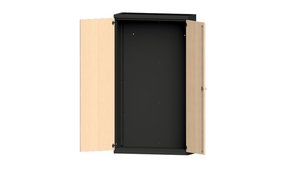 Produktbild Anke Schwerlastschrank RAL 7016 / Buche Dekor Serie VH Modell 100 VH