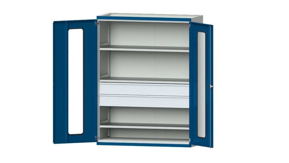 Produktbild Anke Schwerlastschrank mit 3 Böden und Flügeltüren Serie V Modell 302