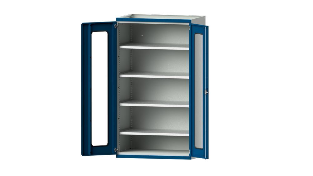 Produktbild Anke Schwerlastschrank mit Sichtausschnitt mit Plexiglas Serie V Modell 101