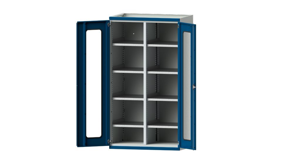 Produktbild Anke Schwerlastschrank 1085 x 690 x 1950 mm mit Mittelwand Serie V Modell 201