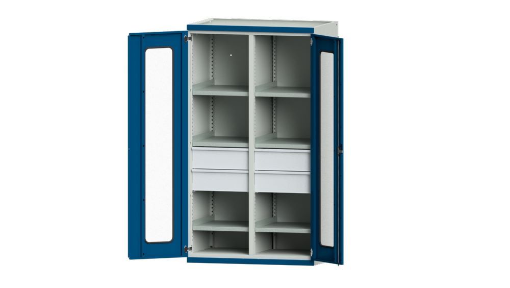 Produktbild Anke Schwerlastschrank 6 Einlegeböden 4 Schubladen Serie V Modell 202