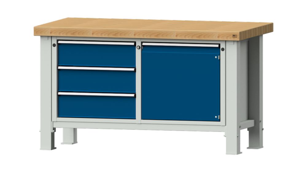 Produktbild Anke Schwerlastwerkbank 1500 x 800 x 865 mm Modell 106 VS