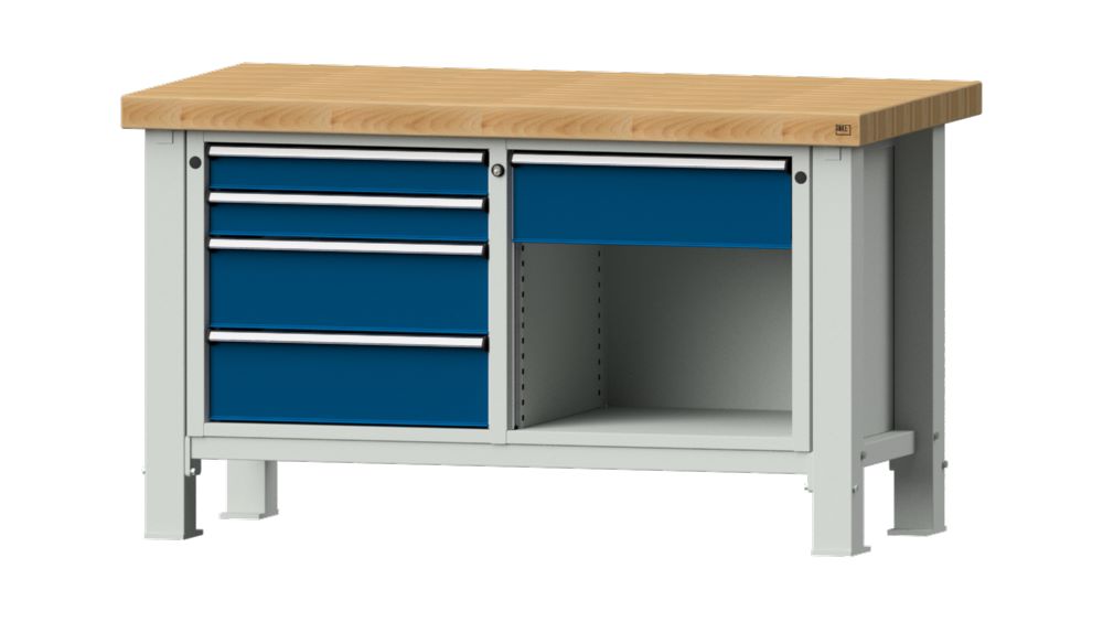 Produktbild Anke Schwerlastwerkbank 1500 x 800 x 865 mm Modell 118 VS