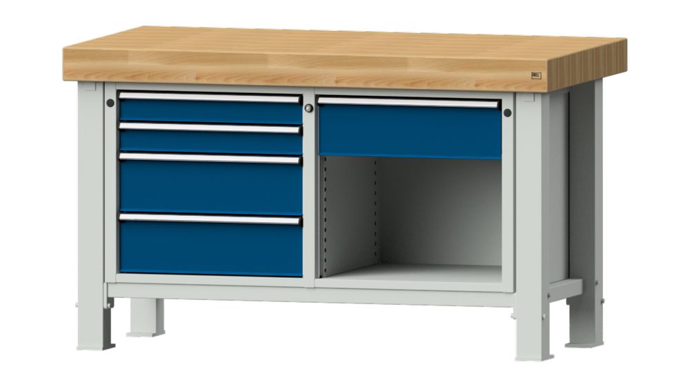 Produktbild Anke Schwerlastwerkbank 1500 x 800 x 900 mm Modell 118 VS