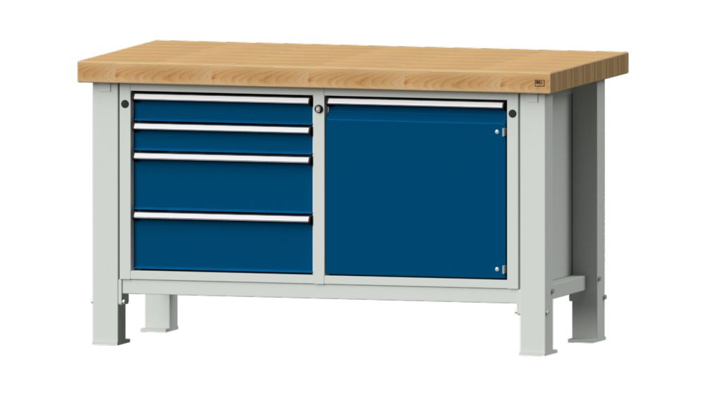 Produktbild Anke Schwerlastwerkbank 1500 x 800 x 865 mm Modell 131 VS