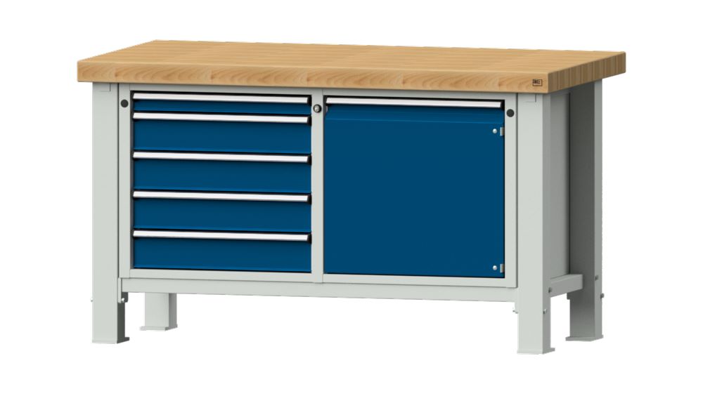 Produktbild Anke Schwerlastwerkbank 1500 x 800 x 865 mm Modell 138 VS