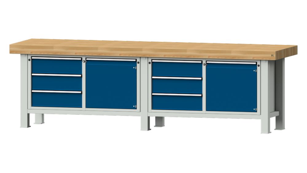 Produktbild Anke Schwerlastwerkbank 3000 x 800 x 900 mm Modell 106 VS