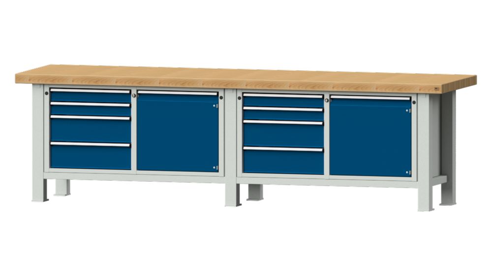 Produktbild Anke Schwerlastwerkbank 3000 x 800 x 865 mm Modell 131 VS