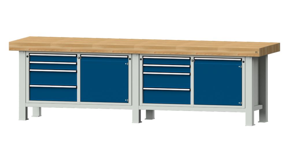 Produktbild Anke Schwerlastwerkbank 3000 x 800 x 900 mm Modell 131 VS