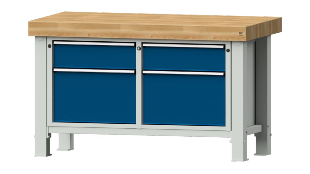 Produktbild Anke Schwerlastwerkbank 1500 x 800 x 900 mm Modell 205 VS