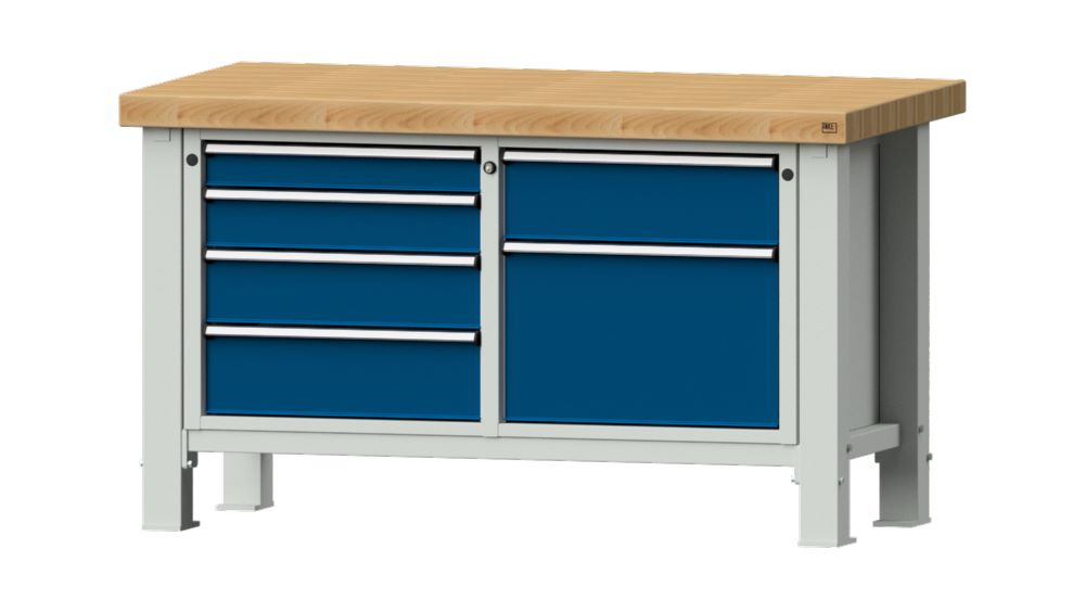 Produktbild Anke Schwerlastwerkbank 1500 x 800 x 865 mm Modell 237 VS