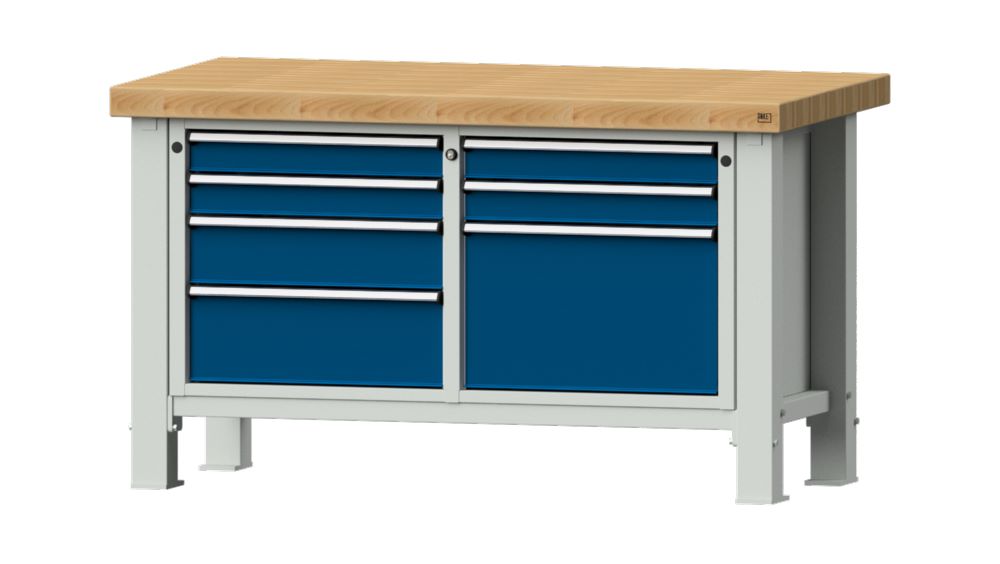 Produktbild Anke Schwerlastwerkbank 1500 x 800 x 865 mm Modell 239 VS