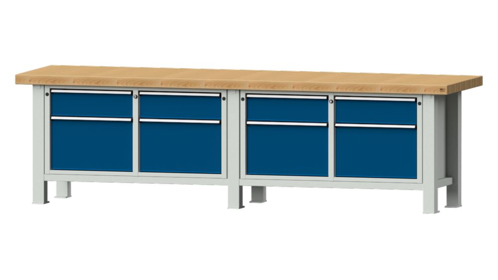 Produktbild Anke Schwerlastwerkbank 3000 x 800 x 865 mm Modell 205 VS