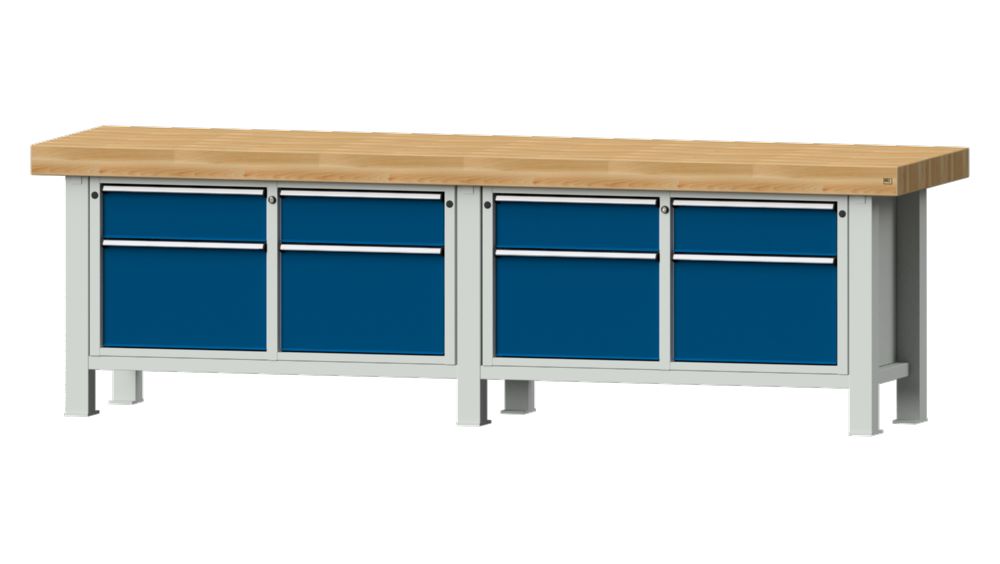 Produktbild Anke Schwerlastwerkbank 3000 x 800 x 900 mm Modell 205 VS