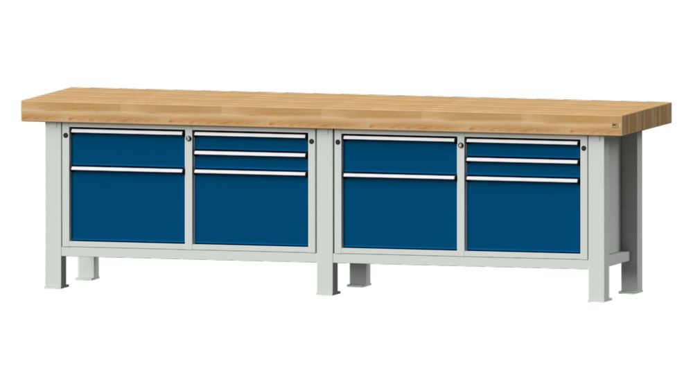 Produktbild Anke Schwerlastwerkbank 3000 x 800 x 900 mm Modell 230 VS