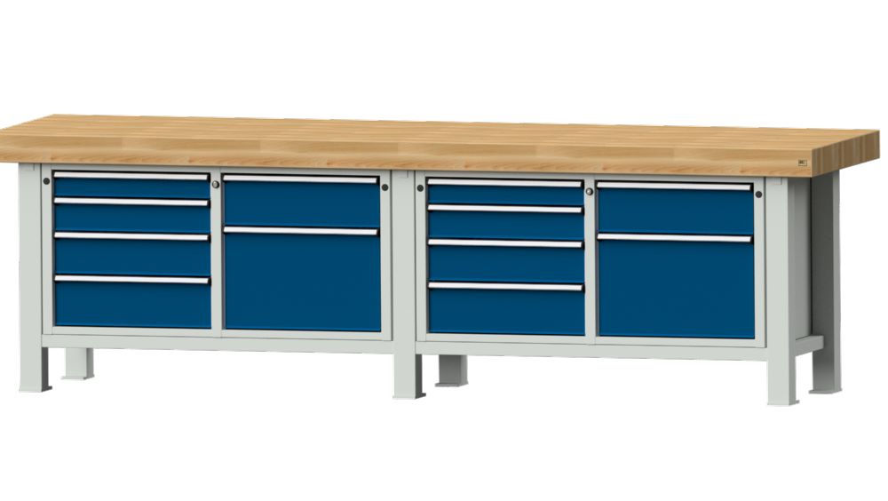 Produktbild Anke Schwerlastwerkbank 3000 x 800 x 900 mm Modell 237 VS