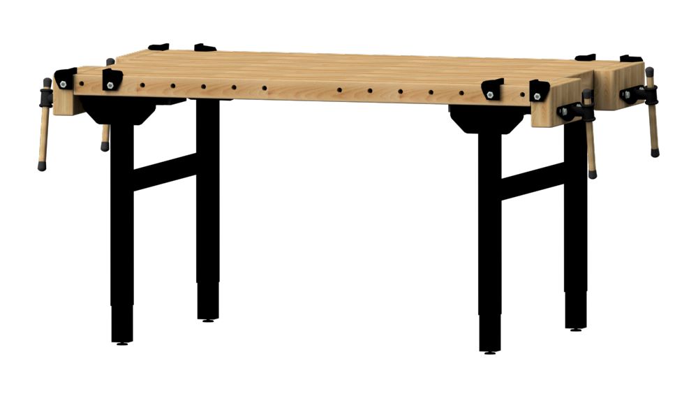 Produktbild Anke Universalwerkbank 1500 x 1000 x 750-1050 mm Modell 531 4 Zangen