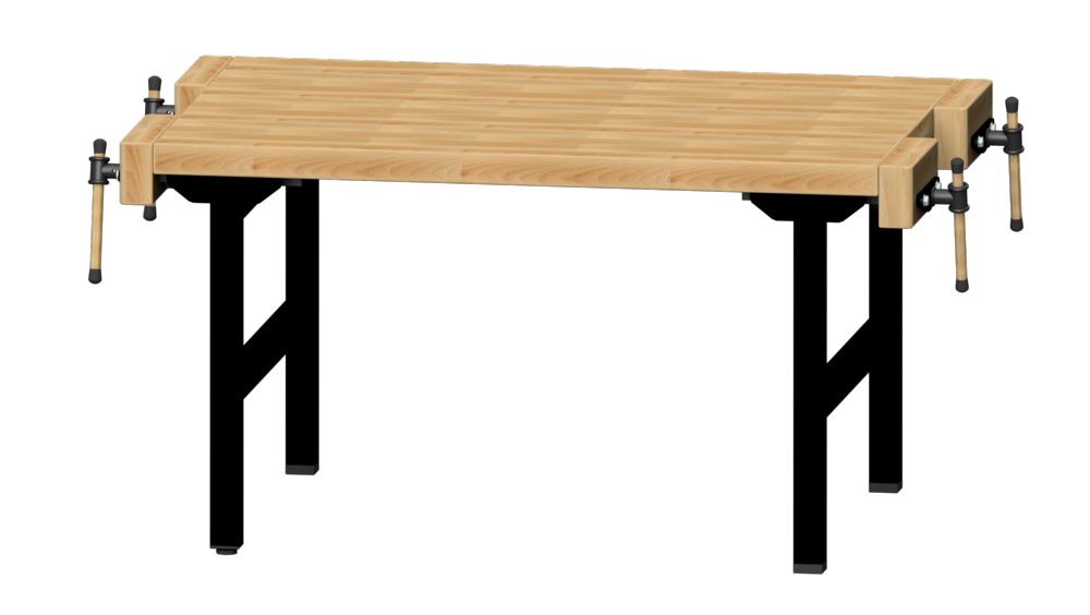 Produktbild Anke Universalwerkbank 1500 x 1000 x 850 mm Modell 533 4 Arbeitsplätze