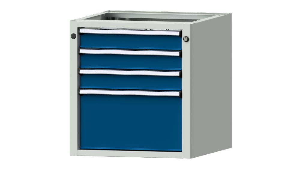 Produktbild Anke Unterbauschrank Modell 1806 V 570 x 615 x 600 mm RAL 7035/5010